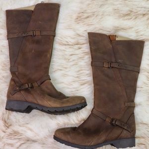 TEVA: Knee High Leather Boots